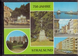 Stralsund - Mehrbildkarte 2   750 Jahre Stralsund - Stralsund