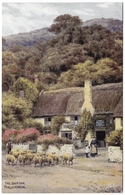 The Ship Inn Porlock Weir By A R Quinton - Unused C1936 - Salmon 1877 - Quinton, AR