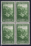 Luxembourg : Mi Nr 238  As Four Block  Postfrisch/neuf Sans Charniere /MNH/** 1931 - Ungebraucht