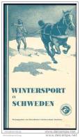 Wintersport In Schweden 1932 - 24 Seiten Mit 17 Abbildungen - Suède