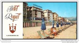 Laigueglia 70er Jahre - Hotel Royal - 8 Seiten Mit 9 Abbildungen - Italien