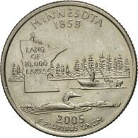 Monnaie, États-Unis, Quarter, 2005, U.S. Mint, Denver, TTB, Copper-Nickel Clad - 1999-2009: State Quarters