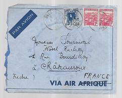 ALG2RIE LETTRE PAR AVION Vers Chateauroux - Luftpost