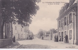 86 - LA VILLEDIEU DU CLAIN   - LA ROUTE DE CIVRAY - La Villedieu Du Clain