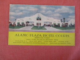 Arkansas > Little Rock Cancel--------- Alamo Plaza Hotel Courts --- ---- Ref 3023 - Little Rock