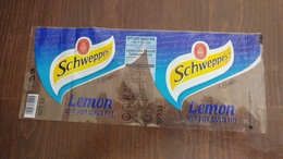 Israel-schweppes Labels-lemon-shopped Lemon Lime Flavor-(5) - Trinken