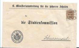 WTB216 /  WÜRTTEMBERG - Dienstsache 1918, Stuttgart Nach Schussenried - Covers & Documents