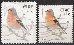 Irlanda 2002 Sc. 1361-1395 Birds Uccelli Chaffinch Fringilla Coelebs Fringuello Eire Ireland Used - Sparrows