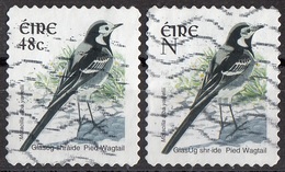 Irlanda 2003 Sc. 1495-1515 Birds Uccelli Pied Wagtail Motacilla Alba  Eire Ireland Used - Sparrows