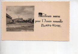 REF 309  :  CPSM Meilleurs Voeux Pointe Noire CONGO - Pointe-Noire