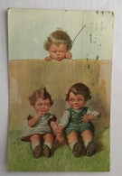 AK  WALLY  FIALKOWSKA   GIRLS CHILDREN  NICE POLISH STAMPS!!!! - Fialkowska, Wally