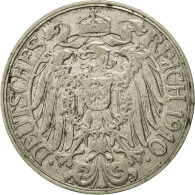 Monnaie, GERMANY - EMPIRE, Wilhelm II, 25 Pfennig, 1910, Stuttgart, TTB, Nickel - 25 Pfennig