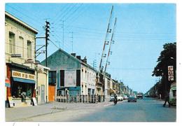 Cpsm: 59 BRUAY SUR ESCAUT (ar. Valenciennes) Rue Jean Jaurès (Passage à Niveau, Maison De La Presse) - Bruay Sur Escaut