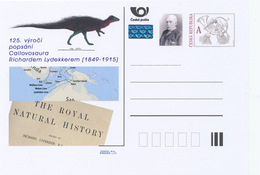 Tchéquie / Cartes Post. (Pre2014/07) 125ème Anniversaire De La Description De Callovosaurus Richard Lydekker (1849-1915) - Omslagen