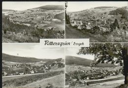 AK SW Rittersgrün / Erzgebirge, 2 Scans, 4 Photos, 1978, Gelaufen Nach Neuss 26.5.1979 Mit U.a. Mi. 2425, Top Erhalten - Breitenbrunn
