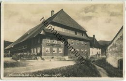 Höllental - Gasthaus Zum Himmelreich - Foto-Ansichtskarte - Verlag Gebr. Metz Tübingen - Höllental