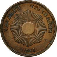 Monnaie, Pérou, SOUTH PERU, 2 Centavos, 1895, TTB+, Copper Or Bronze, KM:188.2 - Peru