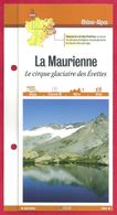 Fiches Randonnées Et Promenades, La Maurienne, Le Circuit Glaciaire Des Evettes, Savoie (73), Région Rhône Alpes - Sport