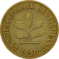 Monnaie, République Fédérale Allemande, 5 Pfennig, 1950, Karlsruhe, TB+ - 5 Pfennig