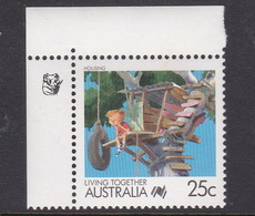 Australia ASC 1129a 1988 Living Together 25c Housing 1 Koala,mint Never Hinged - Proofs & Reprints