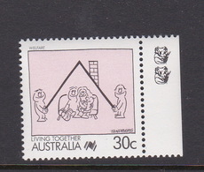 Australia ASC 1130a 1988 Living Together 30c Welfare 2 Koalas,mint Never Hinged - Probe- Und Nachdrucke