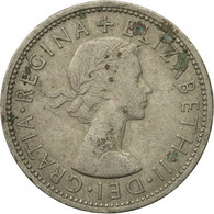 Monnaie, Grande-Bretagne, Elizabeth II, Florin, Two Shillings, 1966, TB - J. 1 Florin / 2 Shillings