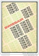 Tokyo 1971 - Faltblatt überreicht Von Der Swissair - Asie & Proche Orient