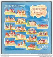 Jubilierendes Franken 1952 - 20 Seiten Mit 18 Abbildungen Von Altdorf Bis Wunsiedel - Bavière