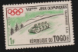 WINTER 1960 SQUAW VALLEY OLYMPIC USED STAMP FROM TOGO - Hiver 1960: Squaw Valley