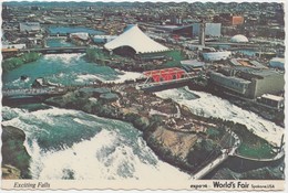 Exciting Falls, Expo 74 World's Fair, Spokane, USA, Postcard [21699] - Spokane