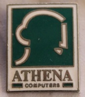 ATHENA COMPUTERS - VISAGE - TETE - ORDINATEURS   -           (NOIR) - Computers