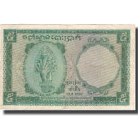 Billet, FRENCH INDO-CHINA, 5 Piastres = 5 Riels, Undated (1953), KM:95, TTB - Indochina