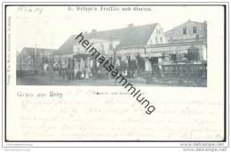 Berlin - Gruss Aus Britz - A. Bethges Festsäle Und Garten - Pferdestrassenbahn - Neukoelln