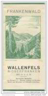 Wallenfels In Oberfranken 30er Jahre - Faltblatt Mit 6 Abbildungen - Beieren