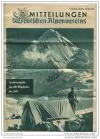 Mitteilungen Des Deutschen Alpenvereins - Sonderausgabe Für Alle Mitglieder Dezember 1955 - 16 Seiten DinA4 Format - Hobby & Sammeln