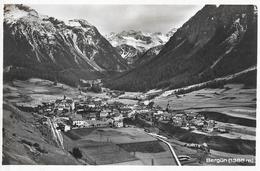 BERGÜN → Dorfansicht Mit Bahnhof Ca.1930 - Bergün/Bravuogn