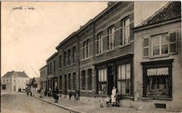 1 Oude Postkaart Lint  Linth    DORP  1921  Winkels - Lint