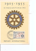 Maroc Français  - Rotary ( CM De 1955 à Voir) - Briefe U. Dokumente