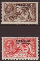 1920-23  2s6d & 5s B.W. Seahorse Set, SG 88/89, Very Fine Mint (2 Stamps) For More Images, Please Visit Http://www.sanda - Sonstige & Ohne Zuordnung