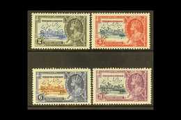 1935  Silver Jubilee Set Complete, Punctured "Specimen", SG 239s/42s, Fine Mint. (4 Stamps) For More Images, Please Visi - Trinité & Tobago (...-1961)