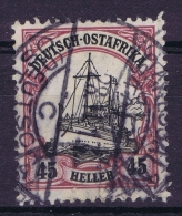 Deutsch Ostafrika Mi  36  Obl./Gestempelt/used  DAR-ES-SALAAM Signed/ Signé/signiert/ Approvato - Afrique Orientale