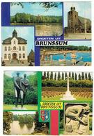 PAYS BAS  GROETEN UIT BRUNSSUM  LOT DE 2 CARTES    **** RARE  A SAISIR  ****** - Brunssum