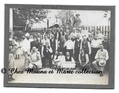 L INDEPENDANTE BOULE - CLUB DE BOULISTES - PETANQUE - BOULES - CDV PHOTO 11 X 8 CM - Bowls - Pétanque