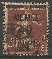 Memel (Klaipeda) - 1920 Sower Overprint 40pf/20c Used   Mi 22  Sc 22 - Gebruikt