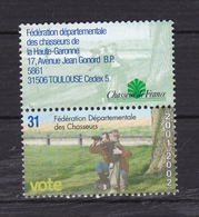 Vignette De Vote De La Fédération Départementale Des Chasseurs - Sport