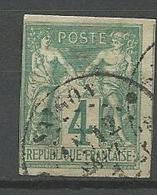 TYPE SAGE N° 25 CACHET SAIGON ( Aminci ) - Used Stamps