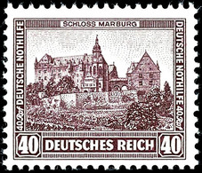 2836 4 - 40 Pfg Nothilfe, 5 Werte Komplett, Tadellos Postfrisch, Unsigniert, Mi. 190.-, Katalog: 474/78 ** - Sonstige & Ohne Zuordnung