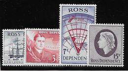 Terre De Ross N°5/8 - Neufs ** Sans Charnière - TB - Unused Stamps
