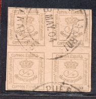 SPAGNA 1874  10 C. - Unused Stamps