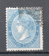SPAGNA 1867  4 C. - Unused Stamps